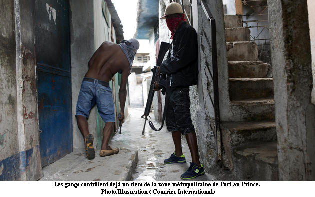 Les gangs contrôlent déjà un tiers de la zone métropolitaine de Port-au-Prince, selon le CLIO